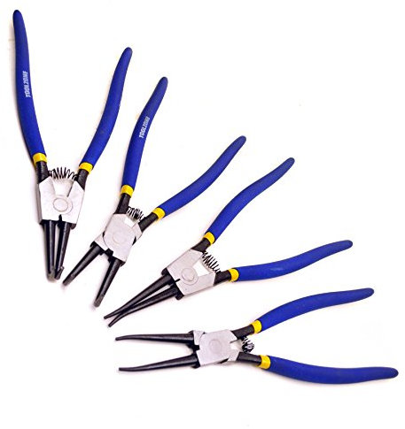 4pc Extra Large 13 Circlip Pliers Internal External O Ring Snap Ring Set TE325