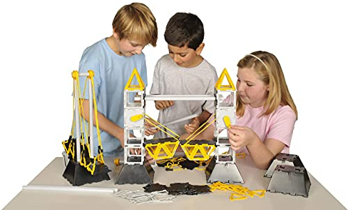 Polydron Bridges Set - Engineering Maths Educational STEM Toy - Learning Construction Toy - Age 9 + - 322 Pieces