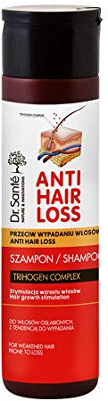 Dr Sante Anti-Haarausfall-Shampoo, Wachstumsstimulation für schwaches Haar, 250 ml