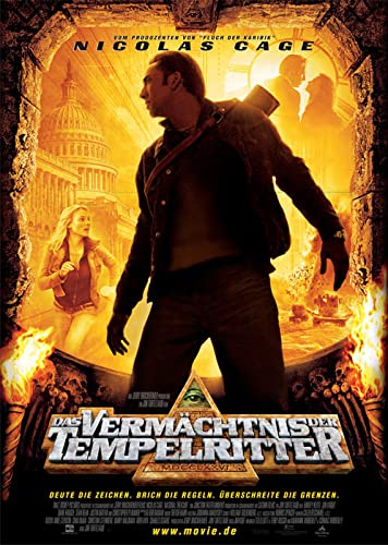 Das Vermächtnis der Tempelritter (2004) | original Filmplakat, Poster [Din A1, 59 x 84 cm]