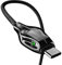 Cable Chargeur Ultra Rapide 3m Type C Cobra pour XIAOMI Mi 11 Ultra Smartphone Android Very Fast Charge 5A (Noir)
