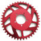 FACULX Plato de bicicleta 42T Chainwheel Offset estrecho plato ancho Piñones para BAFANG