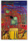 Leinwanddruck Friedensreich Hundertwasser berühmtes Gemälde (460) Reproduktion auf Leinwand, Wandbild für Heimdekoration, 50 x 85 cm, rahmenlos