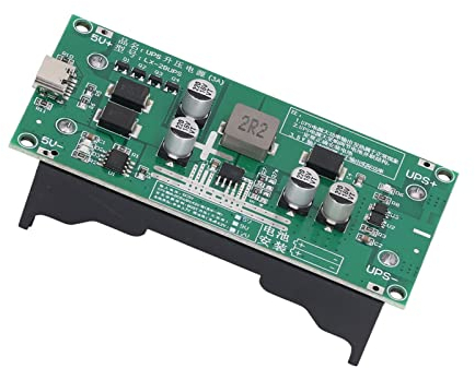 Lithium-Batterielademodul, Elektronisches Bauteil Modul Boost, 15 W 3 A Hochleistungs-USV-Batterie-Boost-Lademodul Step-Up-Ladeplatine (5V)