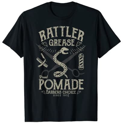 Rattler Grease Pomade - Barbers Choice T-shirt T-Shirt