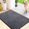FCSDETAIL Zerbino Trappola Sporco 50 x 80 cm, Tappetino Antiscivolo Lavabile in Lavatrice, Zerbino d'Ingresso con Microfibre Morbide Assorbenti per Cane, Ingresso, Porta e Corridoio