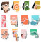 Vicloon Lesezeichen Magnetisch, 12 Stück Magnet Lesezeichen Kinder, Tiere Magnetische Lesezeichen Magnet Seite Marker Magnetlesezeichen Bookmark für Kinder, Schüler, Freund, Buchliebhabe