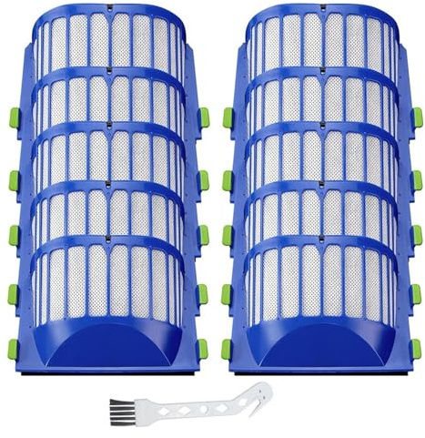 SpArcz 10er-Pack. Kompatibel mit Roomba Filter/kompatibel mit Aero Vac Filter 500 und 600 Serie Staubsaugerzubehör