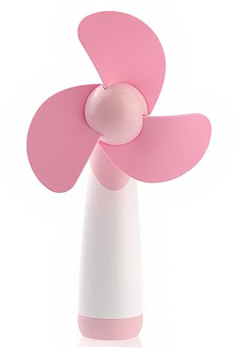 ABOOFAN Mini Fan Ygh365b Battery-powered Hard Plastic Foam 2 Aa Batteries -off Switch