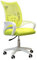 Bürostuhl, Drehstuhl mit Netzrücken, Bürostuhl, ergonomischer Chefsessel mit niedriger Rückenlehne, Drehstuhl, Computerstuhl, Spielstuhl, Arbeitsstuhl, Stuhl (Farbe: Grün), erforderlich, beq