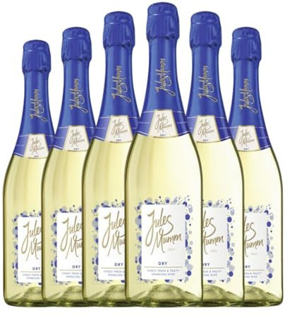 Jules Mumm Dry Sekt Trocken 75 cl Weißer Sekt (Karton mit 6 Flaschen von 75 cl)