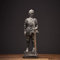 Wall Art Metall-Soldat-Statue, Skulptur, Sammlerfigur für Büro, Schreibtisch, Schreibtisch, Ornament, Glückwunschgeschenke Bedroom Decor