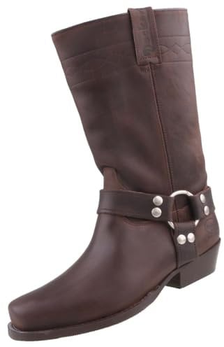 Dockers by Gerli Herren/Damen Biker Stiefel Hellbraun EU 41