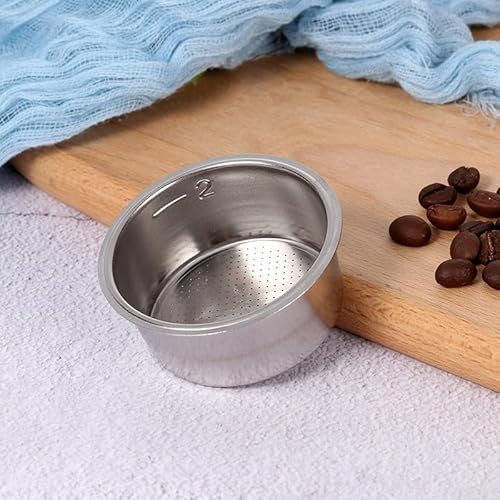 Filtro de café no presurizado de 51 mm compatible con cafeteras Breville/Krups