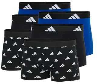 Adidas 6er Pack Basic Trunk Men Herren Unterhose Shorts Unterwäsche 6er Pack