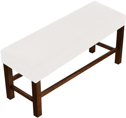 Weiche Bezug Für Esszimmer-Bank, Holzbank Schonbezug, Sitzbank Hocker Husse Flurbank Stuhlhusse Für Hotel, Bankett, Restaurant, Wohnzimmer, Schlafzimmer