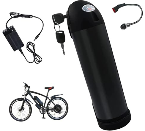 HJGHY 48v,10Ah, Batería de Litio de 48 V, 8 Ah, 10 Ah, 13 Ah, 15 Ah y 17,5 Ah para Bicicletas eléctricas (Kits de conversión).