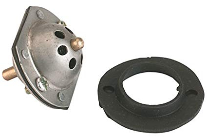 Kerbl 22176 Ventil für Anbaubecken mit 2 Schrauben abgeflacht
