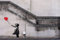 Banksy Girl with rot Balloon There is Always Hope Graffiti Poster Plakat Maßnahmen 59cm von 42cm