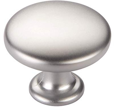 SO-TECH® K-02 Möbelgriff Möbelknopf Möbelknauf Chrom matt Ø 30 mm