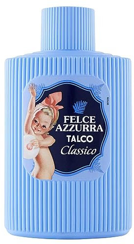 Felce Azzurra - Talc, Completely Natural Delicate Powder, Classic Perfume - Jar, 200 g