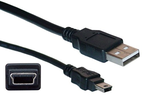 NiceTQ - Cable USB 2.0 de Transferencia de Datos para impresoras Brother P-Touch PT-1230PC (conexión a PC, Transferencia térmica)