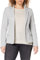 VERO MODA Vmjulia LS Blazer Dnm Noos, Chaqueta de Traje Mujer, Gris (Light Grey Melange Light Melange), 42