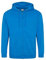 AWDis Just Hoods Men's Zoodie Hoodie, Blue (Sapphire Blue), X-Large