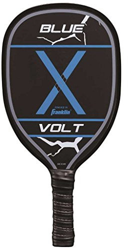 Franklin Sports Pala de Madera de 7 Capas de Pickleball X Volt – Aprobado por USAPAD, 52819, Azul