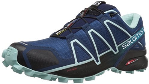 Salomon Damen Speedcross 4 Trailrunning-Schuhe, Poseidon Eggshell Blue Black, 38 EU