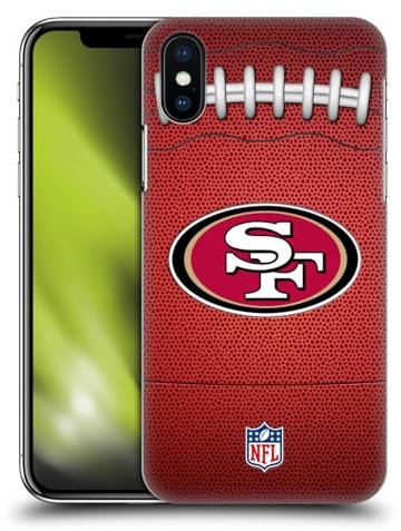Head Case Designs Offizielle NFL Fußball San Francisco 49ers Graphics Harte Rueckseiten Handyhülle Hülle Huelle kompatibel mit Apple iPhone X/iPhone XS