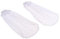 P Prettyia 2pcs Puppenschleier Hochzeit Brautschleier Schleier Für 1/6 weibliche Puppe Hochzeit Kleidung Zubehör - Weiß