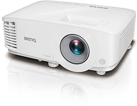 BenQ Office Projector WXGA 3600 Lumens (MW550), DLP, 1280x800, High Brightness, High Contrast 20000:1, Dual HDMI, VGA, Keystone, Simple Configuration, SmartEco Technology