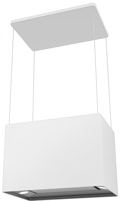 AMICA Lampenhaube IH 17410 W Inselhaube/Weiß / 60 cm/LED Beleuchtung
