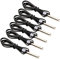 Hailege 6pcs NTC Temperatursensor 5K + 10K 1% NTC B3950 Wasserdichte Sonde Thermistor Genauigkeit Temperatursensor Präzision Temperaturfühler 1M