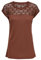 ONLY Women's Onlnicole S/s Mix Top Noos T-Shirt, Henna, X-Small