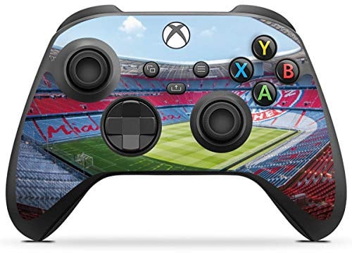 DeinDesign Skin kompatibel mit Microsoft Xbox Series X Controller Folie Sticker FC Bayern München FCB Stadion