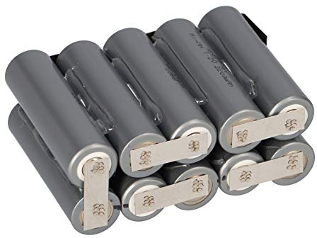 10er Reihe Akku Akkupack AA Mignon 12V 2200mAh NiMH mit Lötfahne F2x5