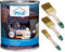 Plid® Bootslack Farblos Glänzend für Holz - Klarlack Holz Wasserfest - Küchenarbeitsplatte lackieren - Lack für Parkett, Treppen, Gartenmöbel und Theken - Holzlack Yachtlack - Made in Germany 2,5l