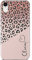 iCaseDesigner Personalised Animal Print Custom Name Phone Case Compatible with iPhone XS Max. 5. Leopard Print Pink Sparkle Fade