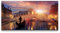 Paul Sinus Leinwandbild 120x60cm Venedig Italien Gondel Abenddämmerung Romantisch