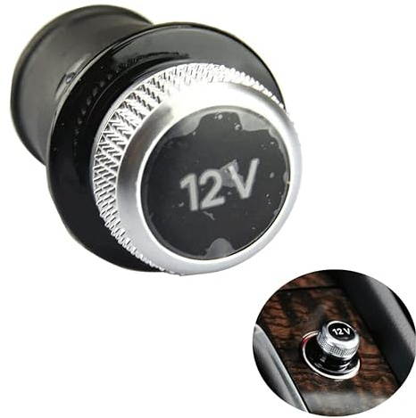 VHEUHZ Cache prise d'alimentation de voiture 4H0919311 8W0919311 bouchon de prise allume-cigare 12V compatible avec Audi A3 A4 A6 A7 Q3