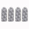 HUAYUWA 2 Paar schweißfeste Fingerhandschuhe Touchscreen Game Controller Daumen Finger Sleeve für PUBG Handy Spiele Zubehör (Silber & Schwarz P1Lite)