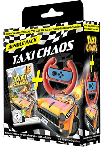Taxi Chaos Racing Wheel Bundle (Switch)
