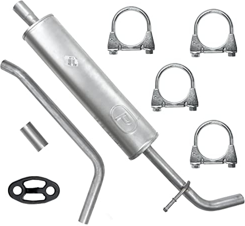 Polmo Mitteltopf Auspuff Mittelschalldämpfer für Dacia Duster 1 I SUV 1.6