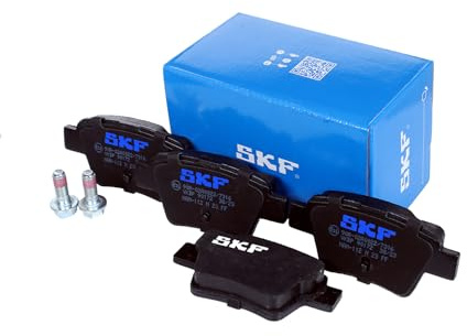 SKF Scheibenbremse Bremsbelag VKBP 90172-4er Set - Position Hinterachse Höhe 77 mm Länge 134 mm Breite 83 mm Dicke 16,5 mm - OE Qualität