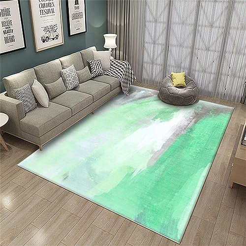 Kunsen teppiche Wohnzimmer Abstraktes Wohnzimmer Teppich Angebote grün Günstiger Teppich Outdoor teppich50X80CM