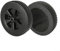 HpLive 2 ruote per barbecue, ruote da forno, pezzi di ricambio per barbecue a gas per Charbroil e altre marche (170 mm)