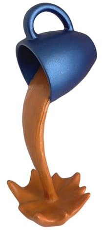PUCHEN Floating Spill Kaffeetasse Attracatvie Pouring Splash Kaffeetasse Kreative Kunst Kaffeebecher Home Küche Dekoration Geschenk für Kaffeeliebhaber