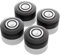 YuanYong Lautsprecherfüße 50mm*20mm Isolationsfüße, Anti-Vibrations und rutschfeste Lautsprecherpads, Geeignet für Lautsprecherspitzen, Lautsprecherständer 4 Stück